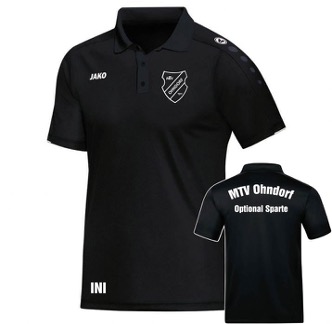 Polo schwarz